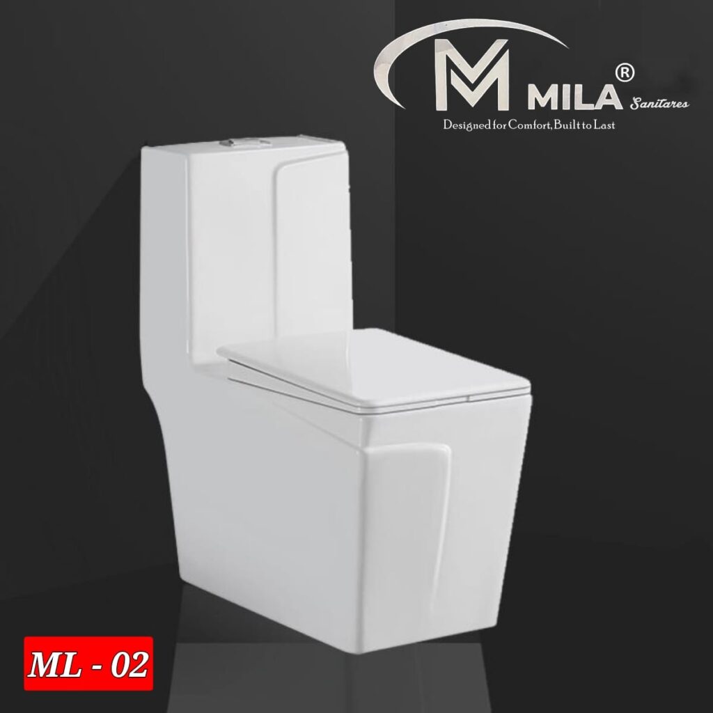 Mila ML-02 Modern One-Piece Toilet
