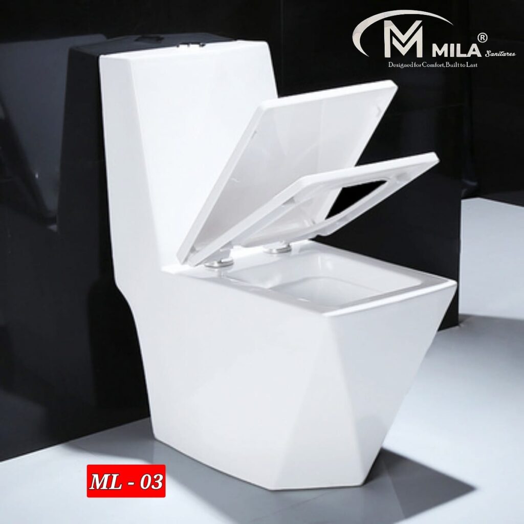 Mila ML-03 Contemporary One-Piece Toilet