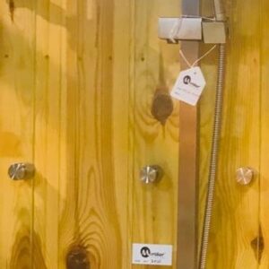 Miller Chrome Square Rain Shower Column Set – Type 4