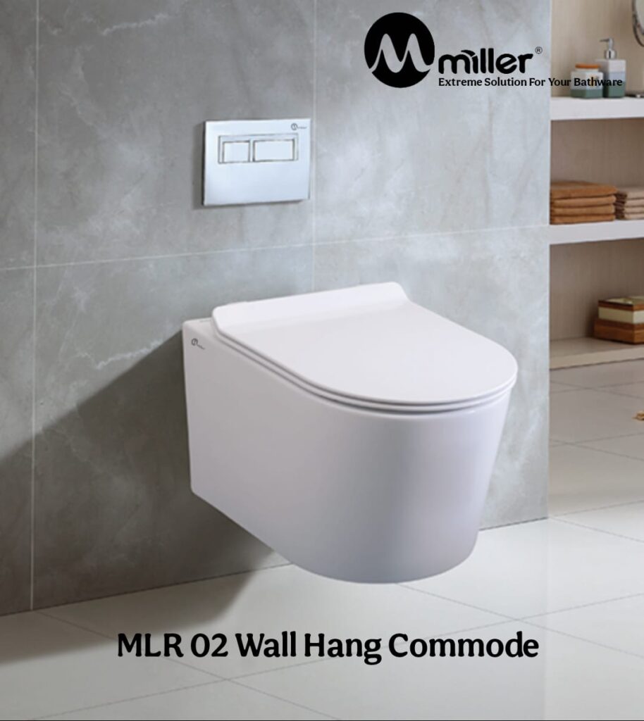 Miller MLR 02 Rounded Wall-Hung Toilet