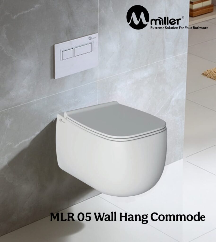 Miller MLR 05 Square-Rounded Wall-Hung Toilet