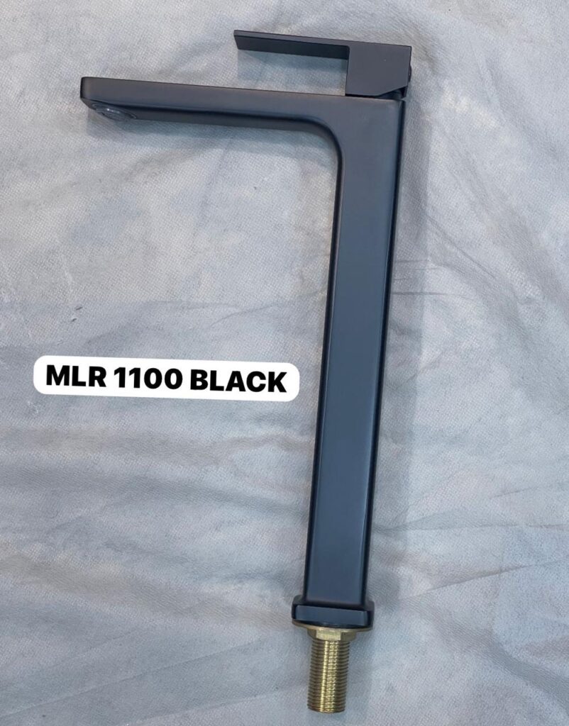 Miller MLR 1100 Matte Black Tall Basin Mixer