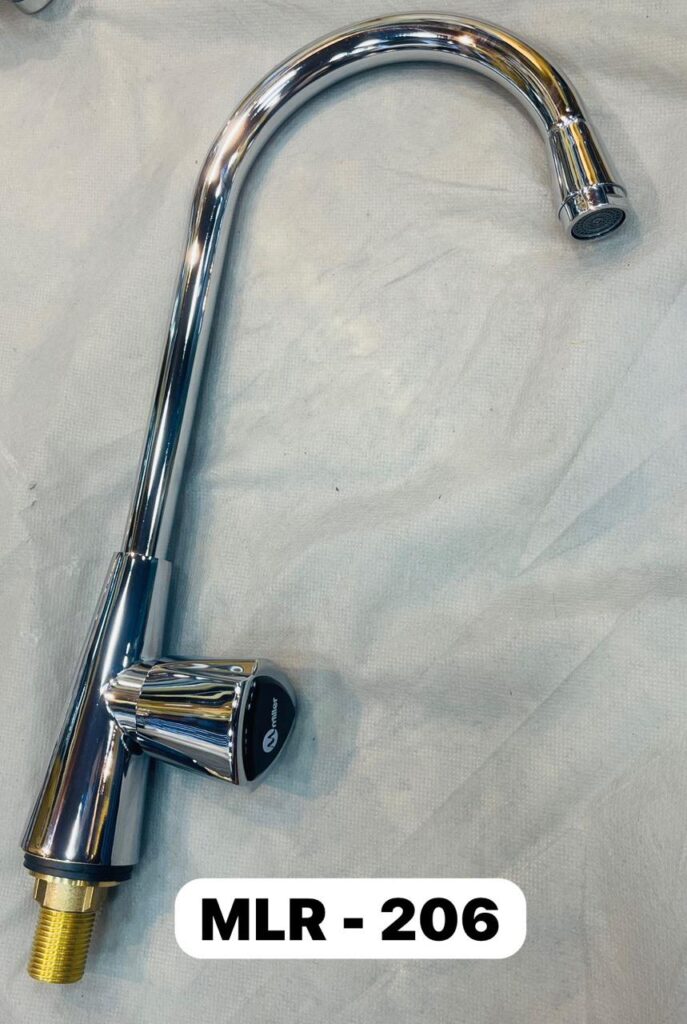 Miller MLR 206 Chrome Swivel Sink Faucet