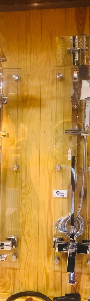 Miller MLR 3050 Square Rain Shower Column Set