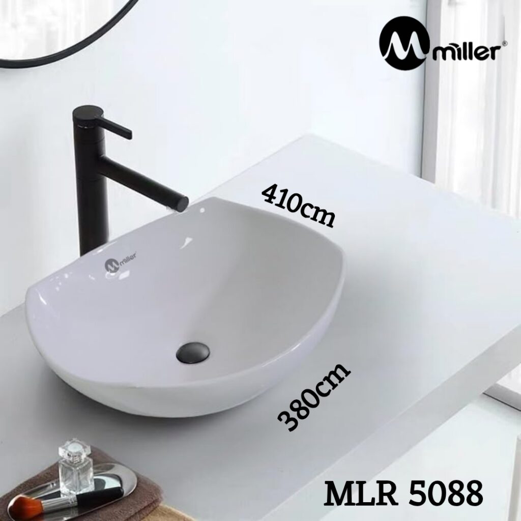 Miller MLR 5088 Compact Oval Countertop Wash Basin