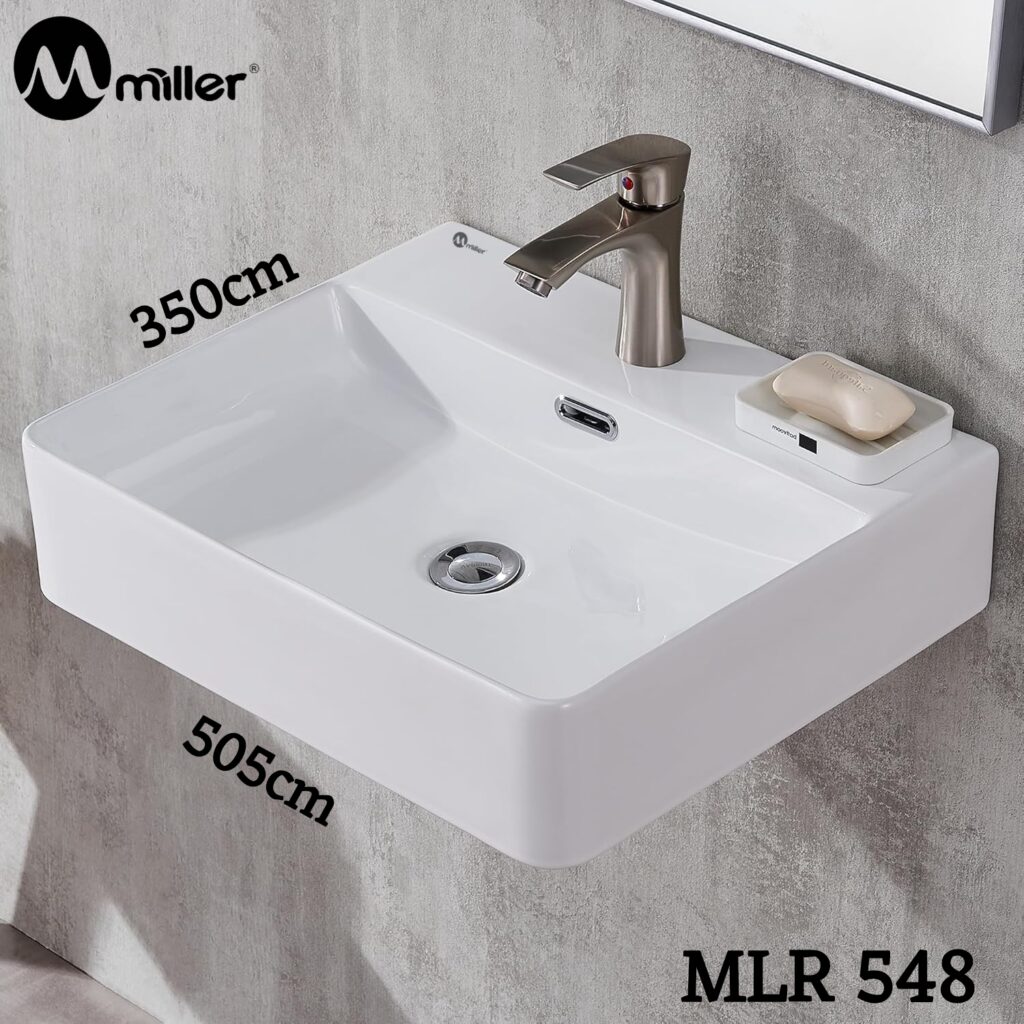 Miller MLR 548 Wall-Hung Wash Basin