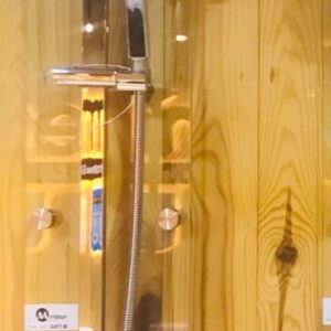 Miller Premium Chrome Square Rain Shower Column Set